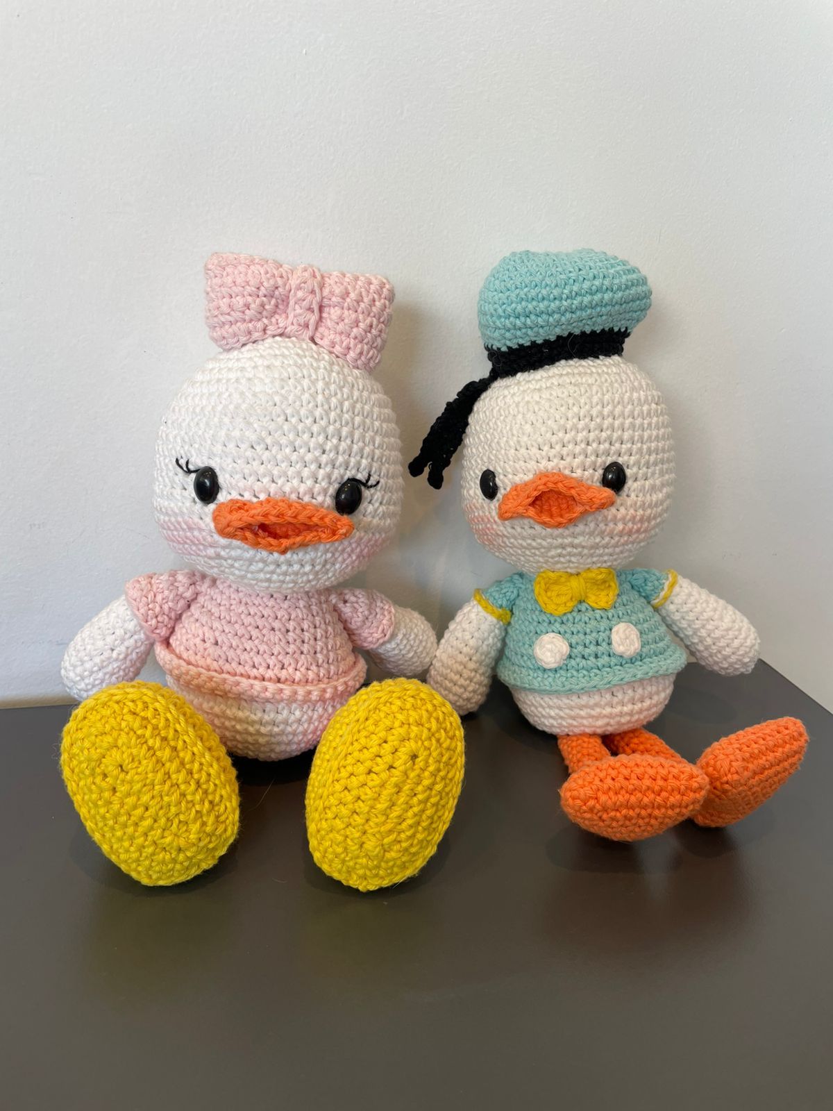 AMIGURUMI DONAL Y DAISY LANA HIPOLARGENICA (APTO PARA LAVARROPAS) – Pañalera Belyan