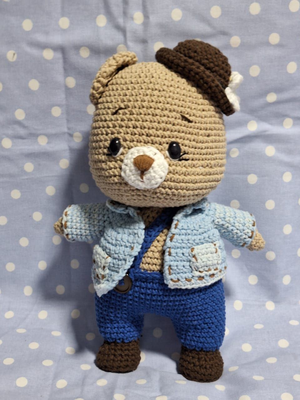 AMIGURUMI OSO HILO HIPOLARGENICA (APTO PARA LAVARROPAS) – Pañalera Belyan