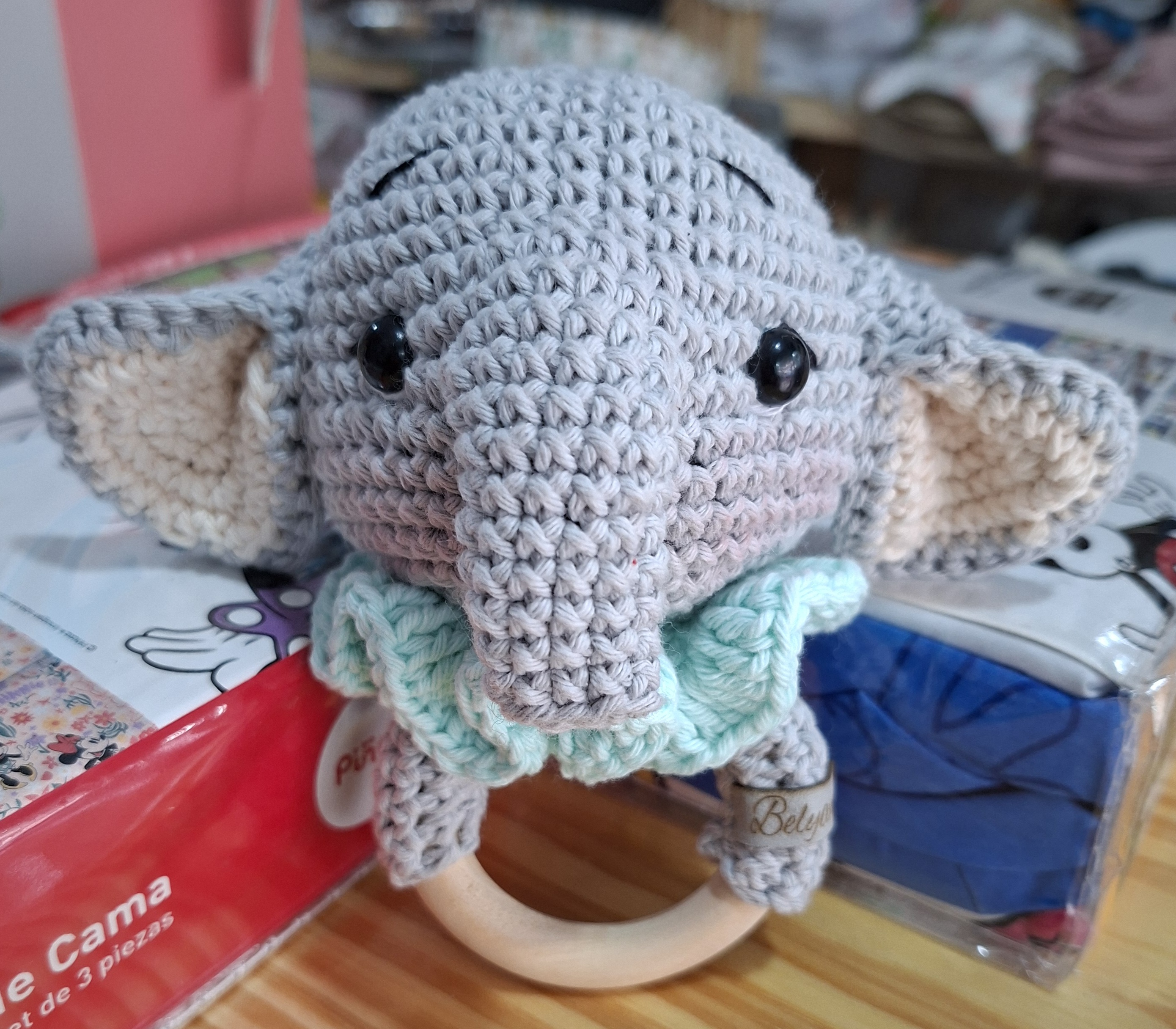 Amigurumi, hilo hipoalergenico sonajero – Pañalera Belyan
