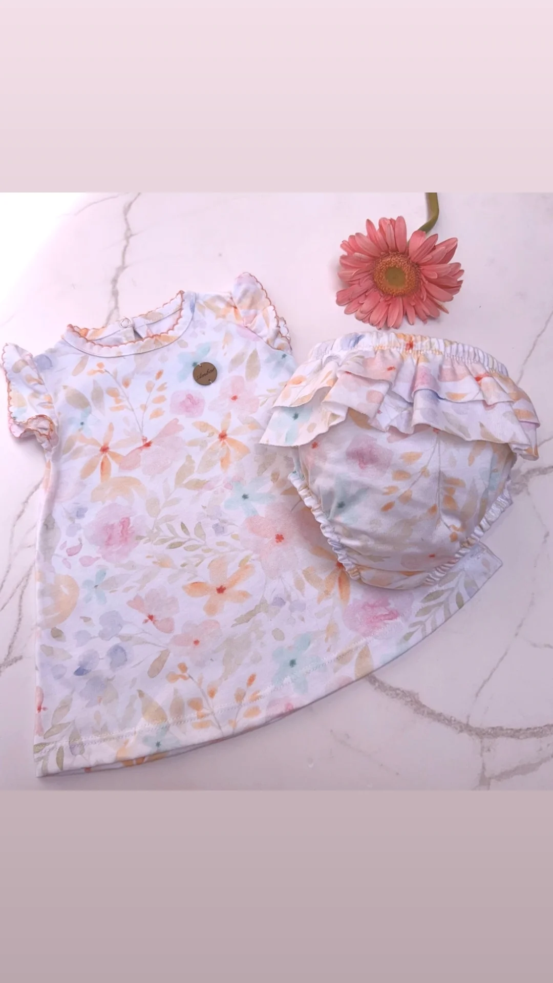 VESTIDO CON BOMBACHON – Pañalera Belyan