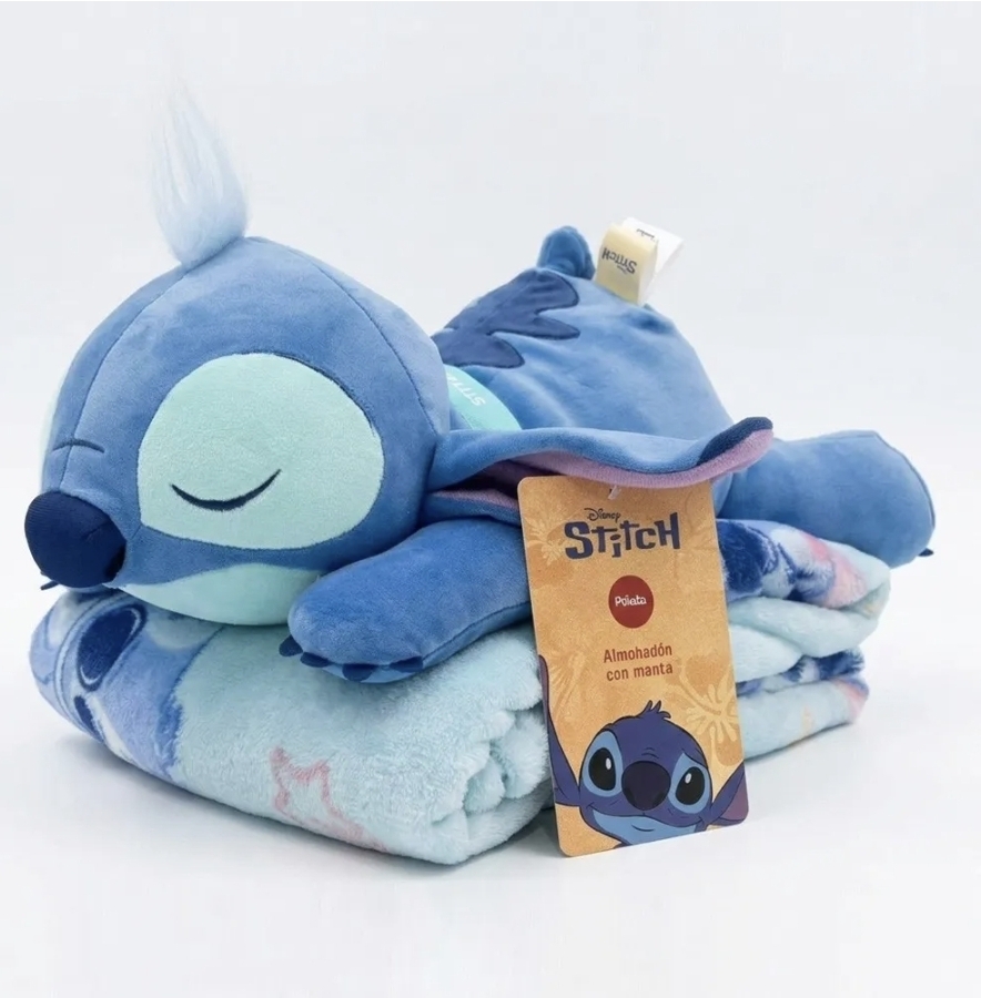 MANTA + ALMOHADÓN DISNEY PIÑATA ( Mickey, ángel, novia de stich) – Pañalera Belyan